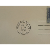 Rare Civil War Centennial Lincoln Envelope from 1961