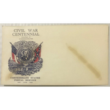 Rare 1961 Civil War Jefferson Davis Stamped Envelope Unearthed