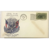 Rare 1961 Civil War Jefferson Davis Stamped Envelope Unearthed