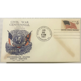 Rare 1961 Civil War Jefferson Davis Stamped Envelope Unearthed