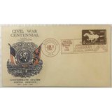 Rare 1961 Civil War Jefferson Davis Stamped Envelope Unearthed