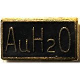 Rare 1964 AuH2O Barry Goldwater Campaign Pin Sealed in Package