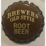 Vintage 1970s Brewers Root Beer Bottle Cap from Reading Pennsylvania