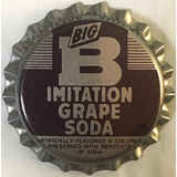 Rare 1970s Big B Grape Soda Bottle Cap Vintage Coca Cola Collectible