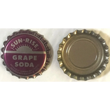 Rare 1970s Sun-Rise Grape Soda Cap From Coca Cola Minnesota
