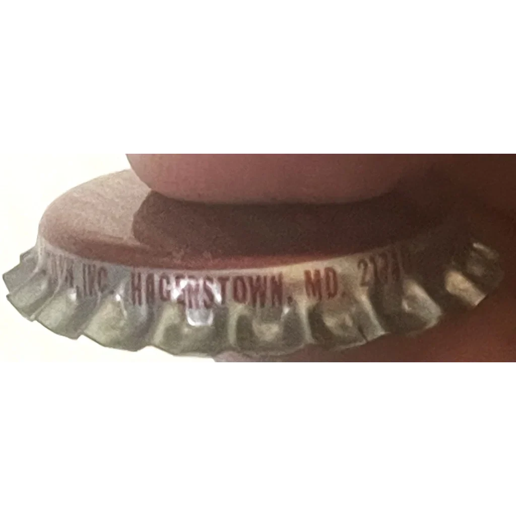 Rare 1970s Double Cola Bottle Cap from Hagerstown Maryland