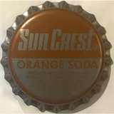 Vintage Sun Crest Soda Bottle Cap from 1970s Atlanta