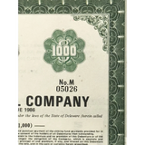 Rare 1971 Transocean Gulf Oil Bond Certificate Collectible