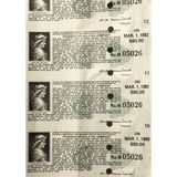 Rare 1971 Transocean Gulf Oil Bond Certificate Collectible