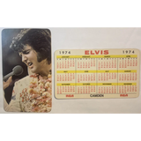 Rare 1974 Elvis Presley Card Calendar from Aloha Concert