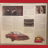 Vintage 1974 Pontiac Grand Am Dealer Brochure, Pontiac, MI, USA Icon, RIP 2010!