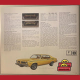 Rare 1974 Pontiac Ventura Dealer Brochure Showcases GTO Legacy