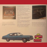 Rare 1974 Pontiac Ventura Dealer Brochure Showcases GTO Legacy