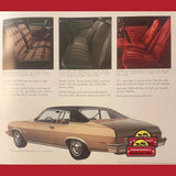 Rare 1974 Pontiac Ventura Dealer Brochure Showcases GTO Legacy