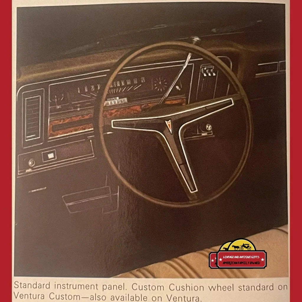 Rare 1974 Pontiac Ventura Dealer Brochure Showcases GTO Legacy