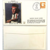Rare 1979 John McEnroe Tennis Embossed Stamped Envelope Collectible