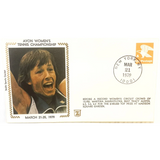 Rare 1979 Martina Navratilova Embossed Envelope Collectible