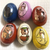 Rare Hanna Barbera Plastic Eggs Surprise 80s Collectible Sealed