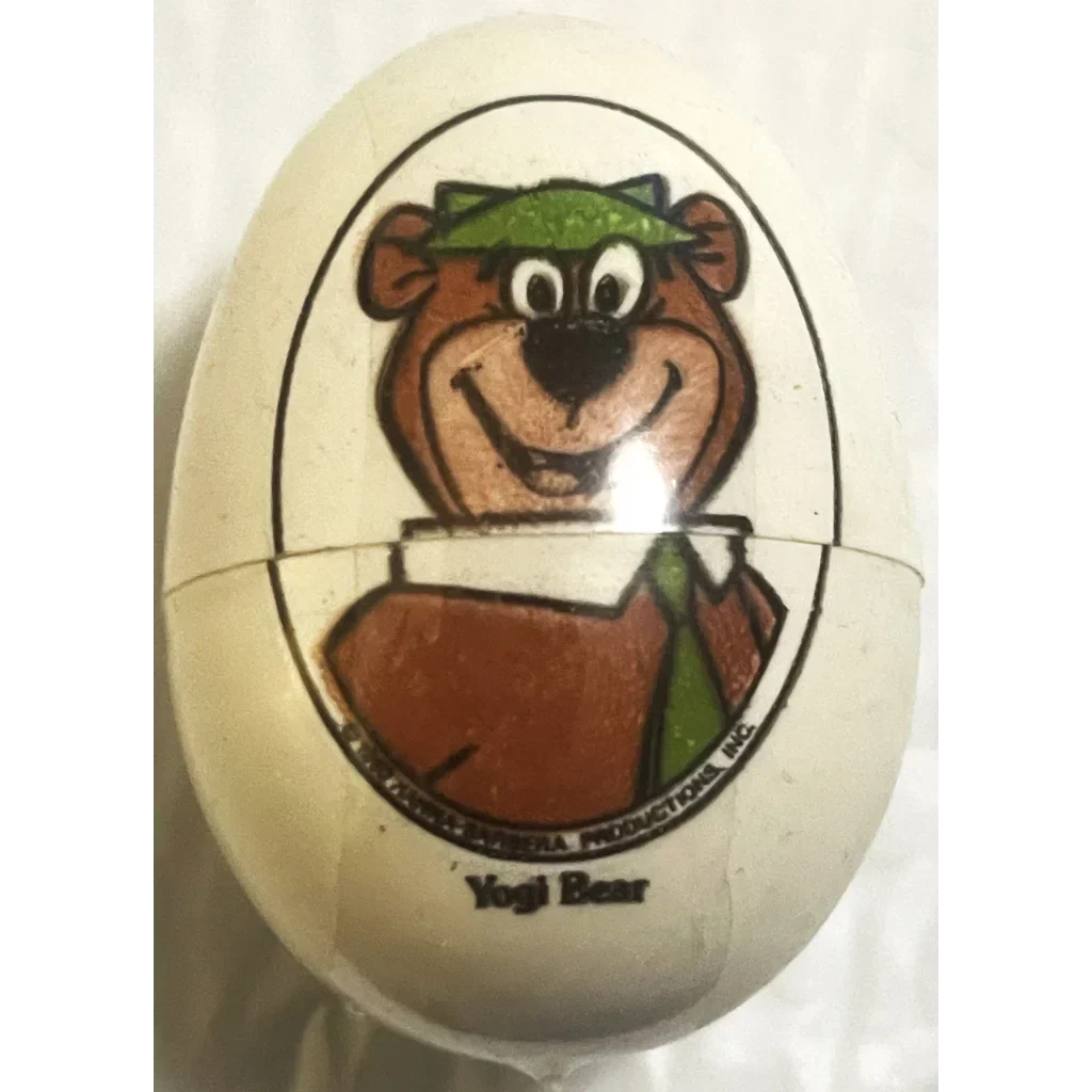Rare Hanna Barbera Plastic Eggs Surprise 80s Collectible Sealed