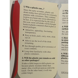 Rare 1985 Coca Cola Plastic Can Pamphlet Collectible