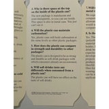 Rare 1985 Coca Cola Plastic Can Pamphlet Collectible