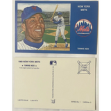 Rare 1980s Limited Edition Tommie Agee NY Mets Collectible Postcard