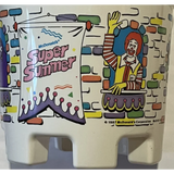 Retro McDonald's Super Summer Sandcastle Bucket Antique Gift