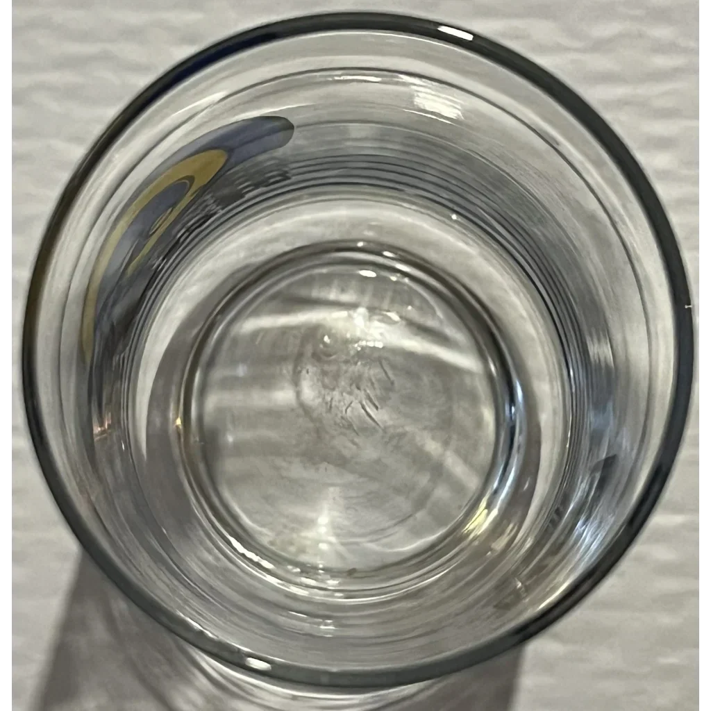 Rare Rams Collectible Glass Vintage 1980s NFL Mobil Set