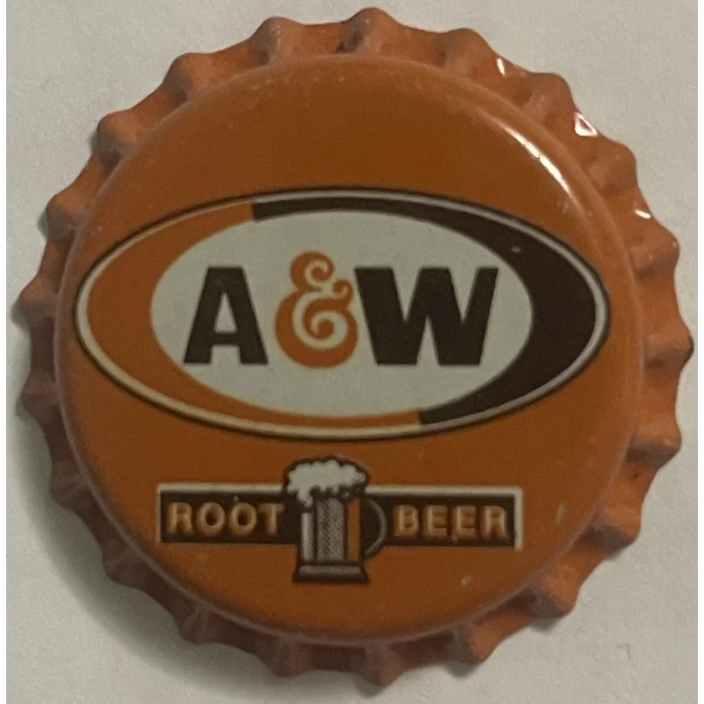 Blast from the Past A&W Root Beer Bottle Cap 80s Collectible