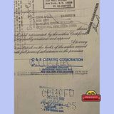 Rare 1980s San Juan Racing Stock Certificate Coca Cola Collectible