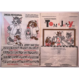 Vintage 80s Tom and Jerry Happy Meal Bag Nostalgic Antique Gift