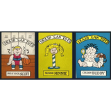 Radical Vintage 1980s Tots Stickers Unleash Nostalgic Fun