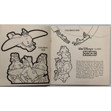 Vintage Walt Disney Dumbo Press Book Antique Gift from 1987