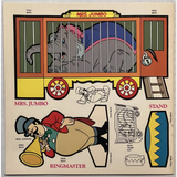 Vintage Walt Disney Dumbo Press Book Antique Gift from 1987