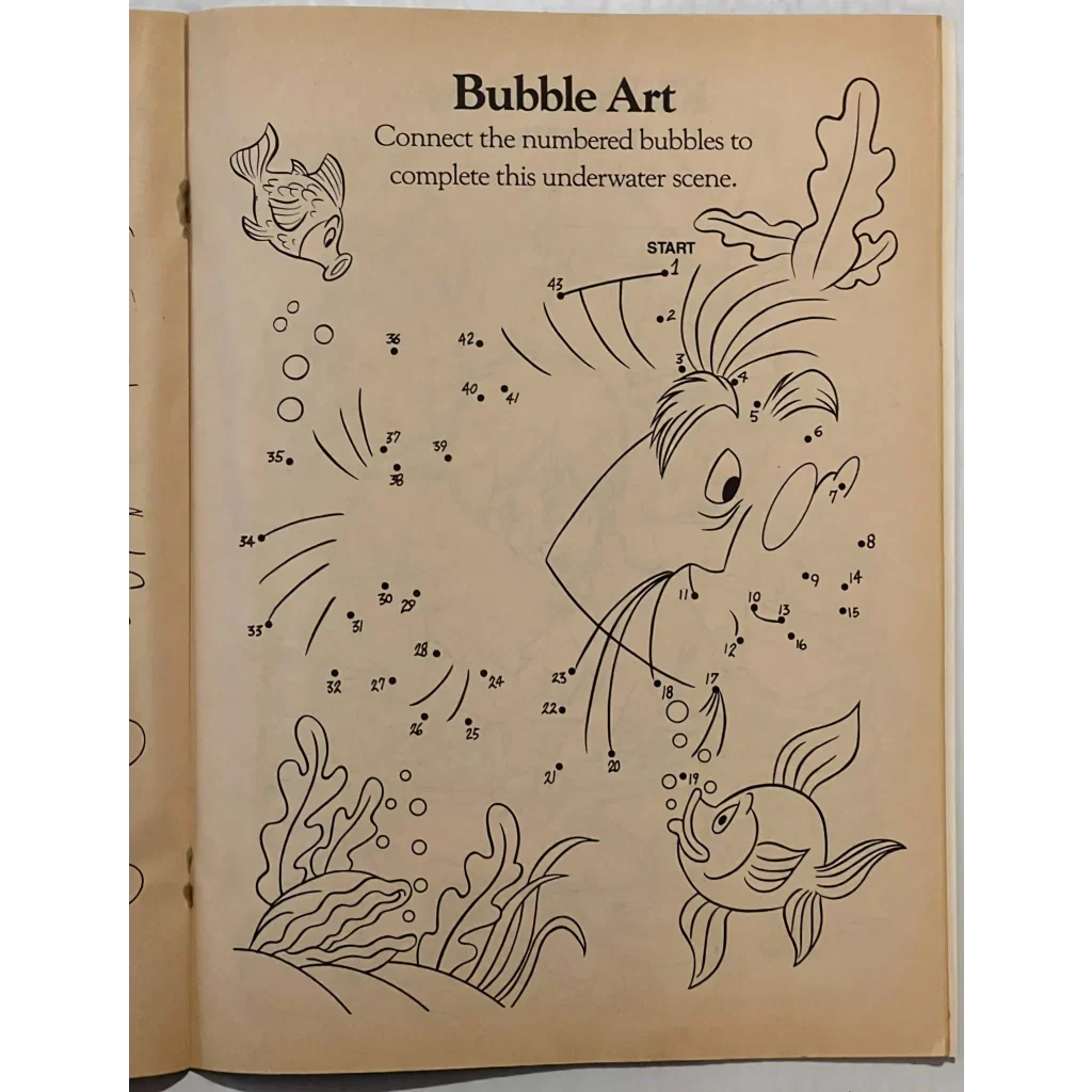 Magical 80s Disney Stone Activity Book Revives Childhood Wonder