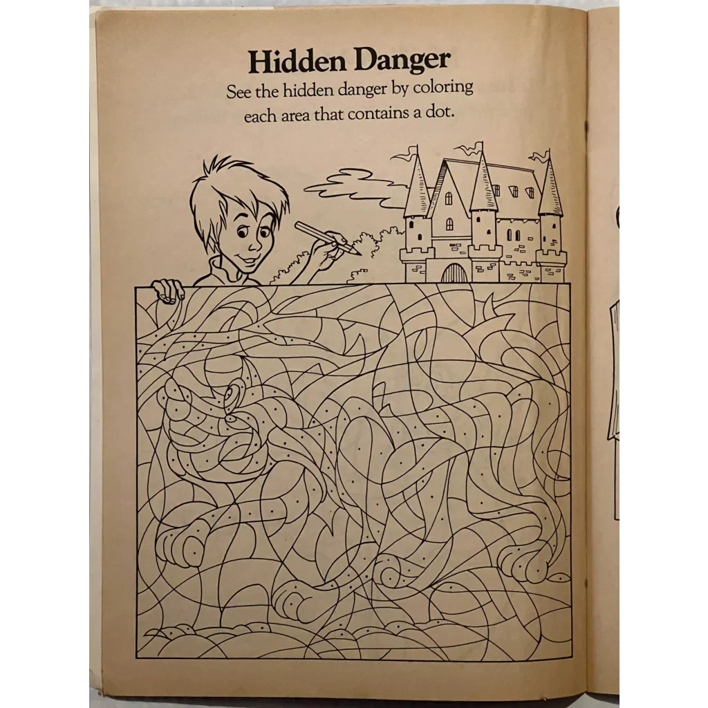 Magical 80s Disney Stone Activity Book Revives Childhood Wonder