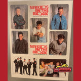 Highly Collectible Vintage NKOTB Stickers From 1989