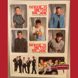 Highly Collectible Vintage NKOTB Stickers From 1989
