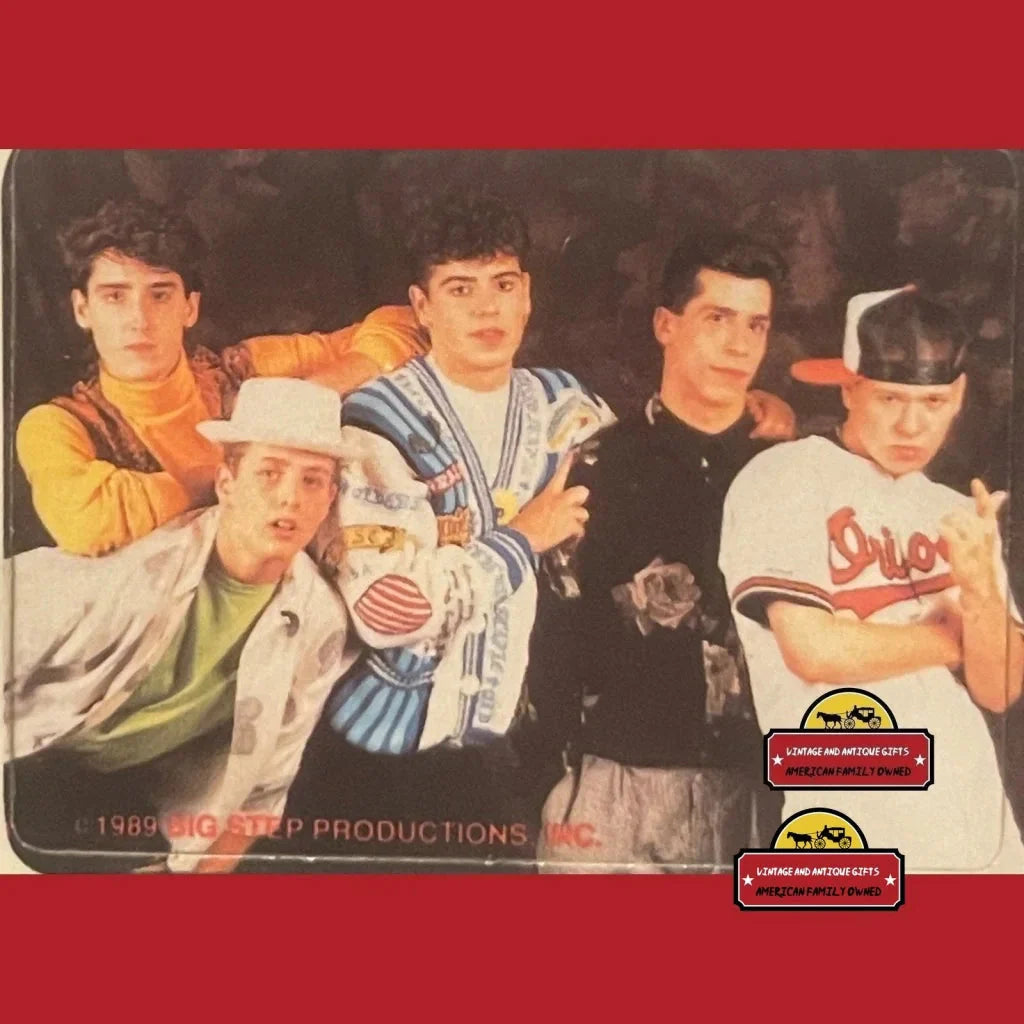 Highly Collectible Vintage NKOTB Stickers From 1989