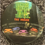Vintage Teenage Mutant Ninja Turtles Movie Pin Collectible