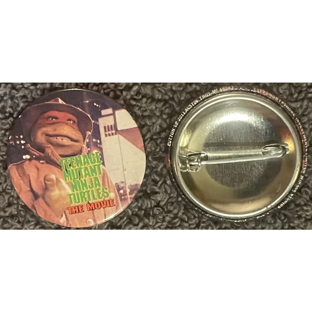 Radical 1990 Teenage Mutant Ninja Turtles Movie Thumbs Up Pin