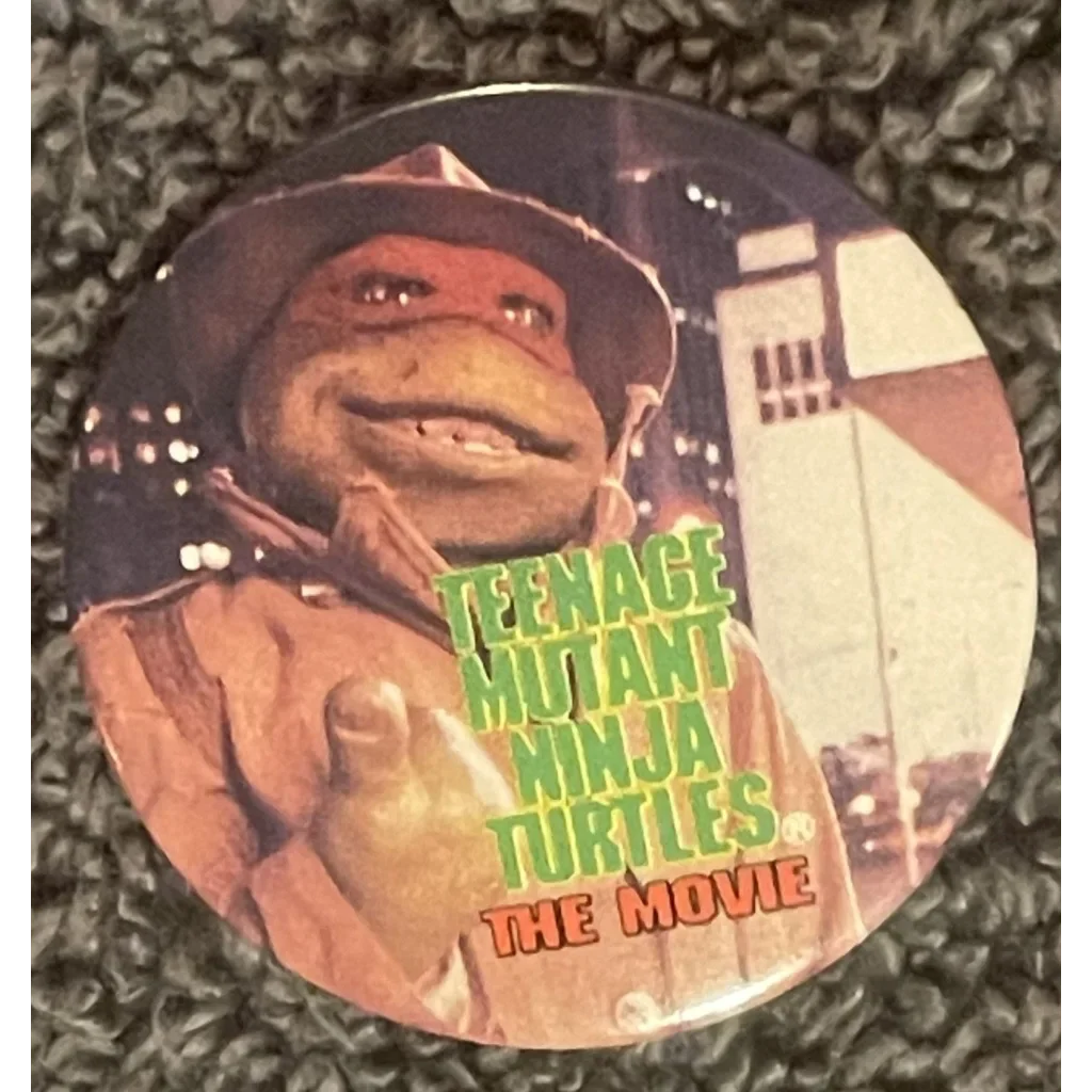 Radical 1990 Teenage Mutant Ninja Turtles Movie Thumbs Up Pin