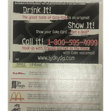 Rare 90s Coca Cola Limited Edition Soda Card Unlocks Nostalgia