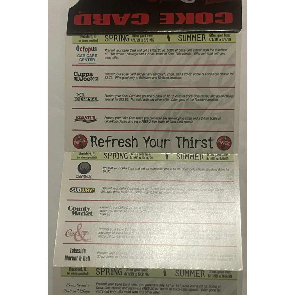 Rare 90s Coca Cola Limited Edition Soda Card Unlocks Nostalgia