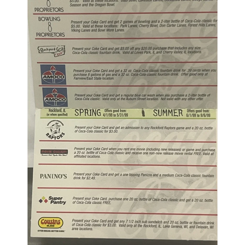 Rare 90s Coca Cola Limited Edition Soda Card Unlocks Nostalgia