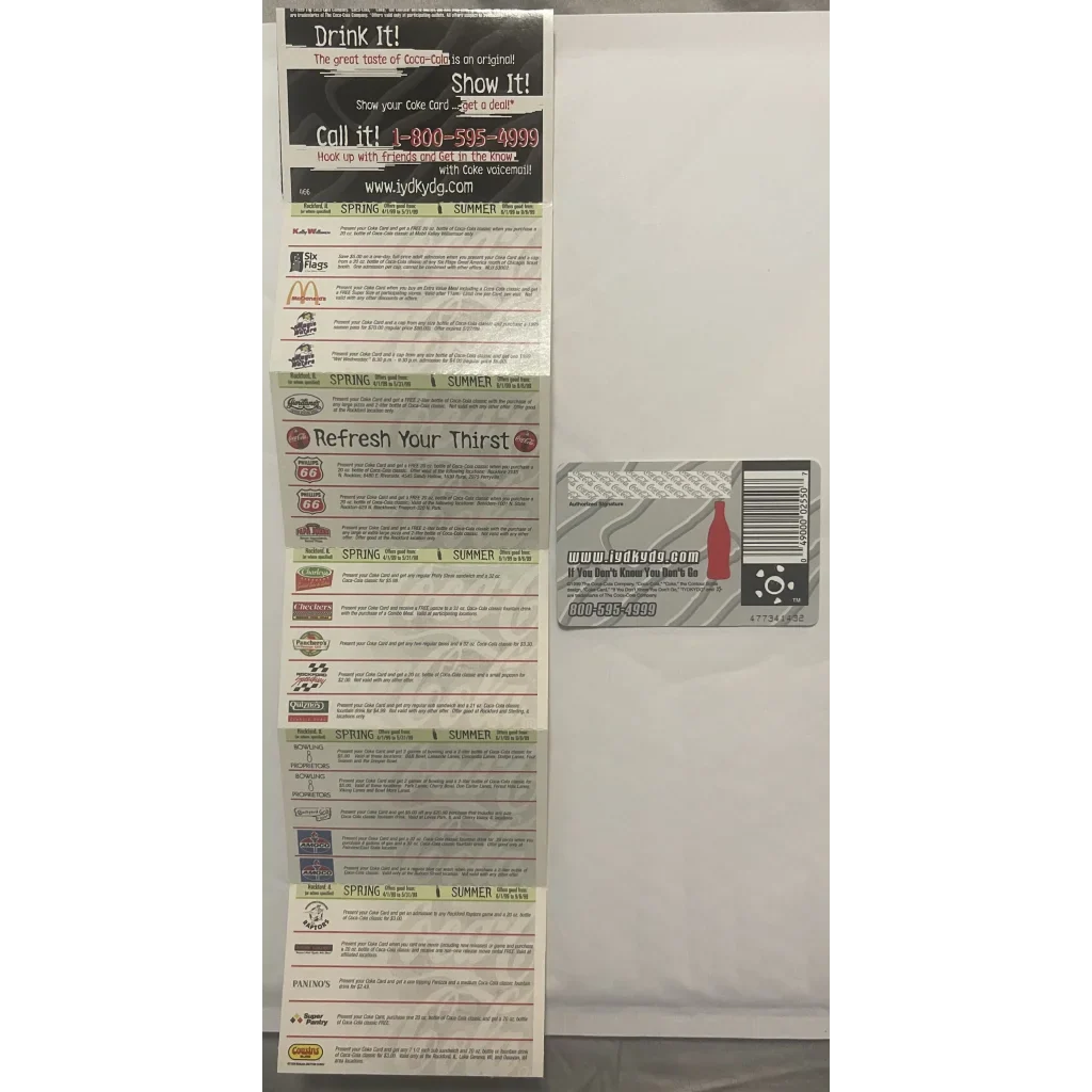 Rare 90s Coca Cola Limited Edition Soda Card Unlocks Nostalgia