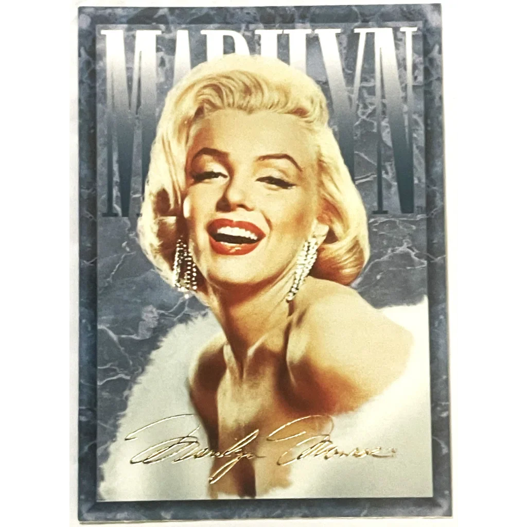 Rare Marilyn Monroe Collectible Cards Unleash 90s Nostalgia