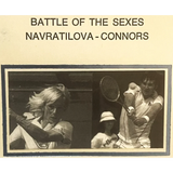 Rare 1992 Battle of Sexes Embossed Stamped Envelope Tennis Treasure