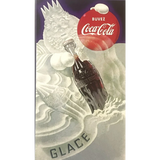 Rare 1997 Coke Coca Cola Glace Postcard Collectible Unveiled