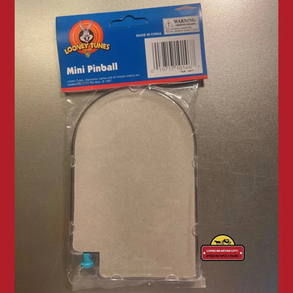 Unopened 1997 Looney Tunes Mini Pinball Game Collectible